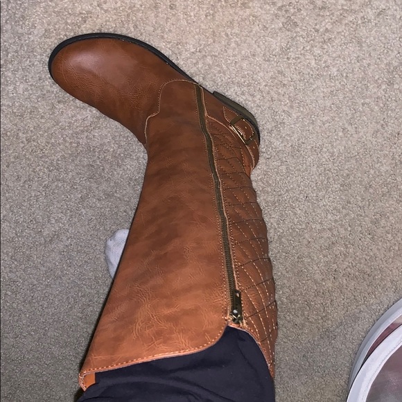 Brown Riding Boots - Picture 2 of 3